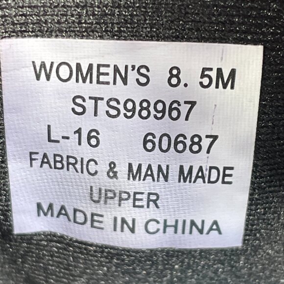 Sperry 7 Seas 3 Eye Womens Size 8.5 Shoes Black White Lightweight Sport Sneakers - Picture 15 of 15